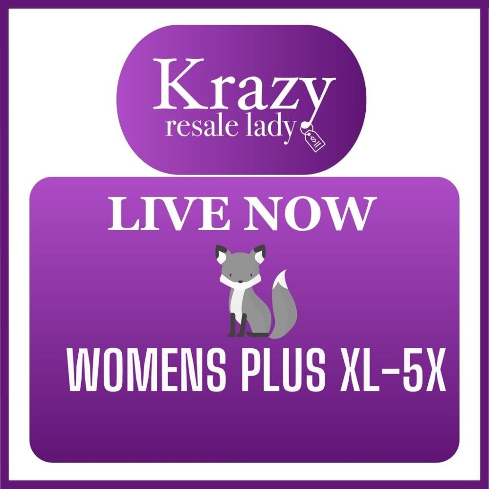 WOMEN PLUS CLOTHING LIVE NOTIFICATION LISTING  - LIVE NOW XL-5X
